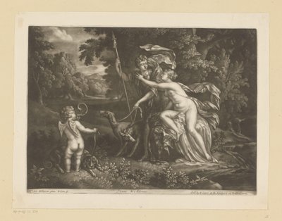 Vénus et Adonis - Bernard Lens (I)