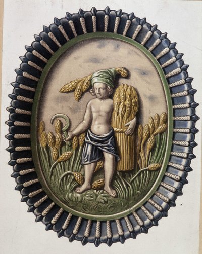 Moissonneurs - Planche de Bernard Palissy - Bernard Palissy