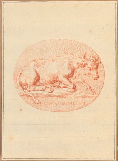 Un des six camées avec des sujets mythologiques et classiques - Bernard Picart