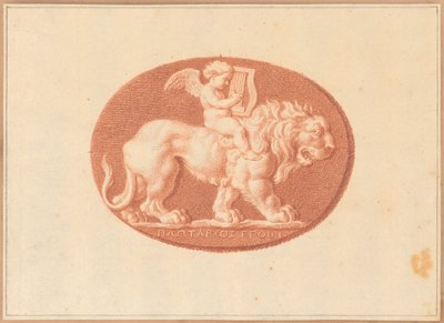 Un des six camées avec des sujets mythologiques et classiques - Bernard Picart
