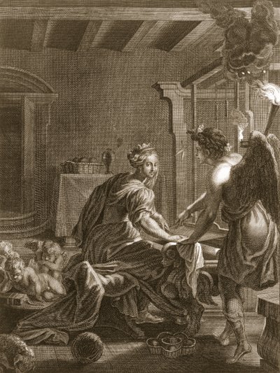 Pénélope à son métier, 1731 - Bernard Picart