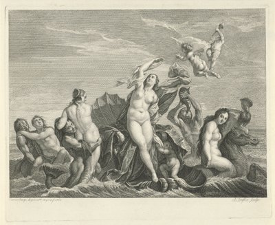Triomphe de Galatée - Bernard Picart