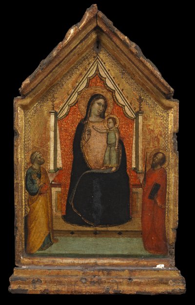 Vierge et Enfant avec Saint Pierre et Saint Paul, vers 1340 - Bernardo Daddi