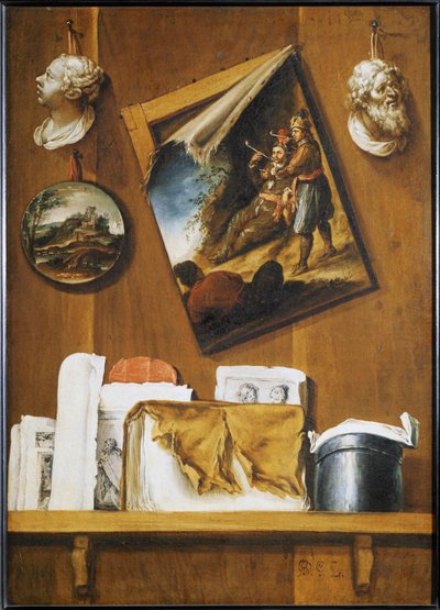 Nature morte en trompe-l