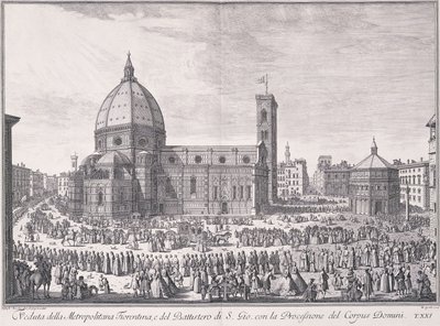 Vue de la ville de Florence, Planche XXI, tirée de 