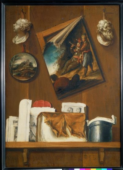 Nature morte en trompe-l