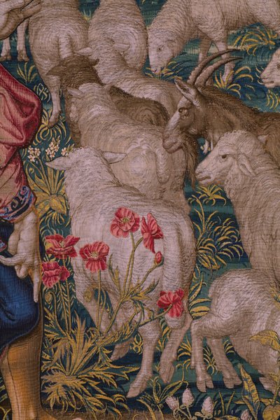 La Fondation de Rome : Faustulus rencontre Romulus et Remus (détail) - Bernart van (attr. to) Orley