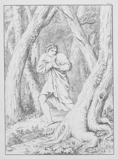 La Divine Comédie de Dante, Enfer, Planche I - Bernhard Schuler