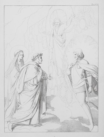 La Divine Comédie de Dante, Paradiso (Ciel), Planche XVII - Bernhard Schuler