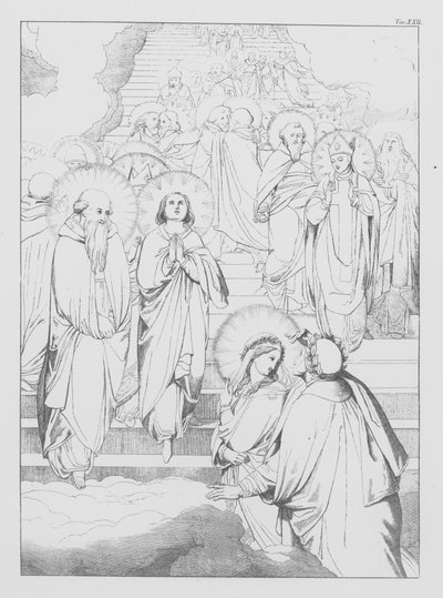 La Divine Comédie de Dante, Paradiso (Ciel), Planche XXII - Bernhard Schuler