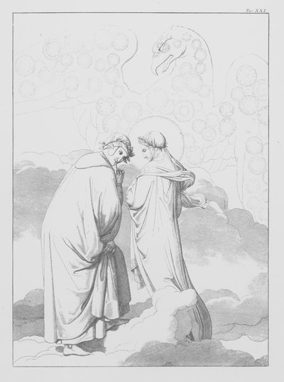La Divine Comédie de Dante, Paradiso (Ciel), Planche XXI - Bernhard Schuler