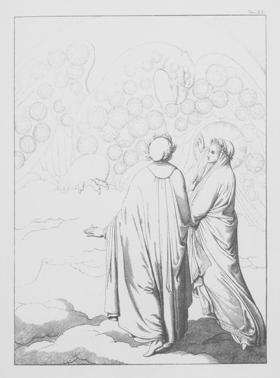 La Divine Comédie de Dante, Paradiso (Paradis), Planche XX - Bernhard Schuler