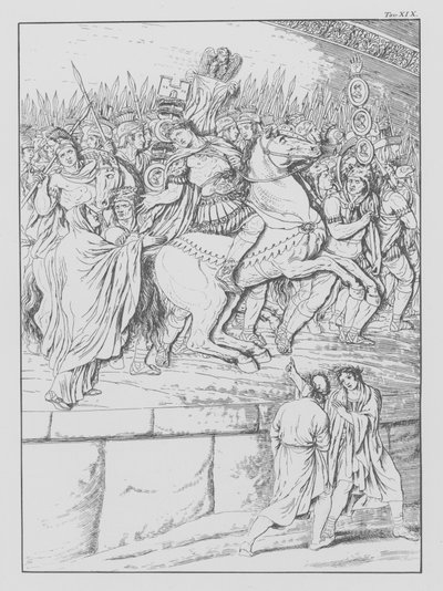 La Divine Comédie de Dante, Purgatorio (Purgatoire), Planche XIX - Bernhard Schuler