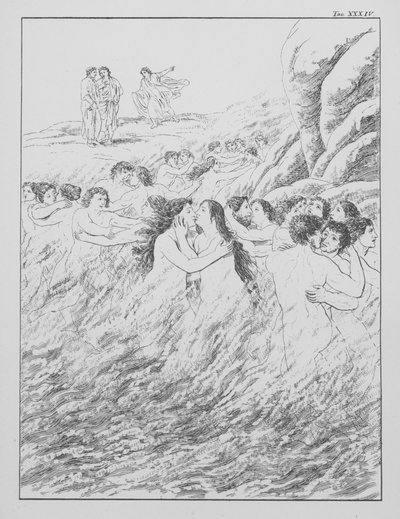 La Divine Comédie de Dante, Purgatorio (Purgatoire), Planche XXXIV - Bernhard Schuler