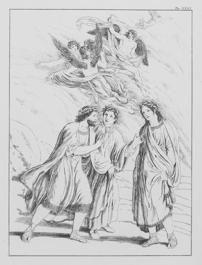 La Divine Comédie de Dante, Purgatorio (Purgatoire), Planche XXXI - Bernhard Schuler