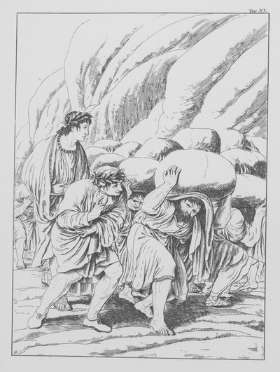 La Divine Comédie de Dante, Purgatorio (Purgatoire), Planche XX - Bernhard Schuler