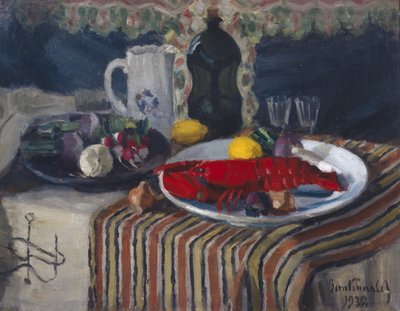 Assiette avec homard et citron - Bernt Wilhelm Tunold