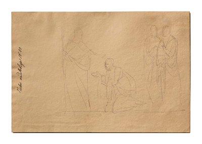 Christus und die kanaanäische Frau - Bertel Thorvaldsen