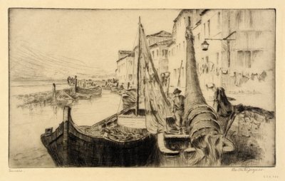 Seiners, Chioggia - Bertha E. Jaques