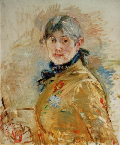 Autoportrait - Berthe Morisot