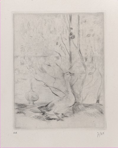 Oie, 1889 - Berthe Morisot