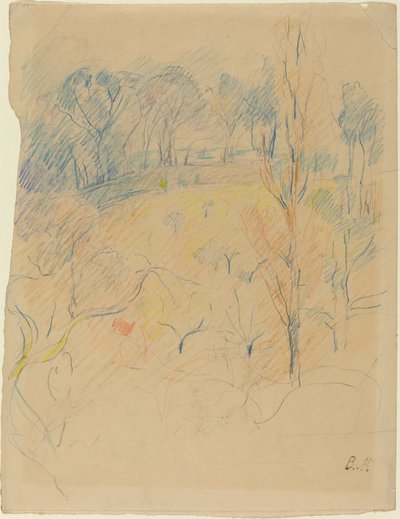 Paysage de printemps - Berthe Morisot