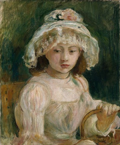 Jeune fille avec chapeau - Berthe Morisot