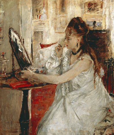 Jeune femme se poudrant le visage - Berthe Morisot