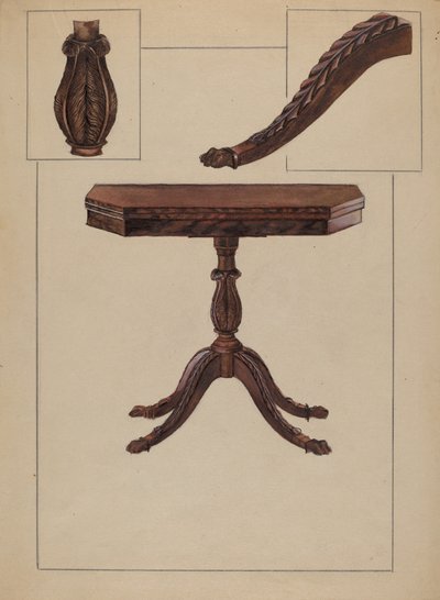 Table de jeu - Bessie Forman