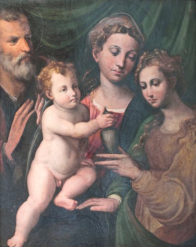 Vierge et Enfant avec Saint Joseph et Sainte Marie-Madeleine - Biagio Pupini