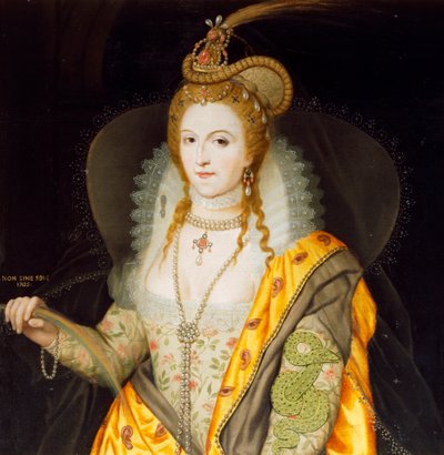 Portrait de la reine Elizabeth I, 1774 - Biagio Rebecca