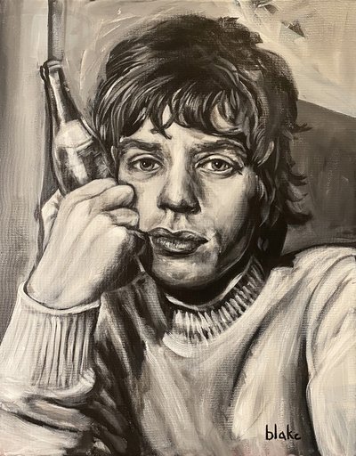 Mick Jagger - Blake Munch