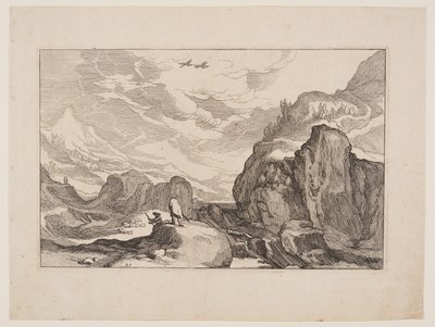 Planche 20, tirée de Paysages avec fermes - Boetius Adams Bolswert