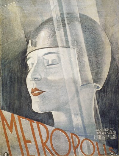 Affiche du film Metropolis de Fritz Lang (1926) - Boris Bilinsky