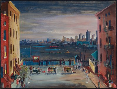 Brooklyn Heights, c.1935 - Boris Dmitrievich Grigoriev