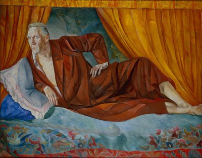 Portrait du chanteur Fiodor I. Chaliapine 1873-1938, 1918 - Boris Dmitrievich Grigoriev
