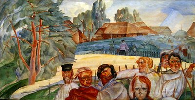 Russie, du cycle Visages de Russie, 1917 - Boris Dmitrievich Grigoryev
