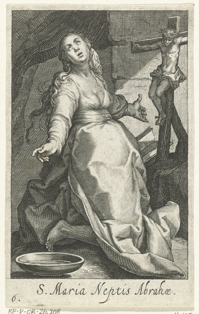 Sainte Marie en ermite - Boëtius Adamsz. Bolswert