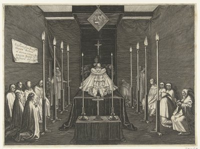 Lit de parade du prince Philippe Guillaume, 1618 - Boëtius Adamsz. Bolswert