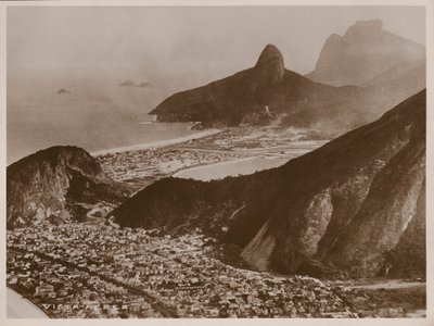 Vue aérienne de Rio de Janeiro (photo n/b) - Brazilian Photographer
