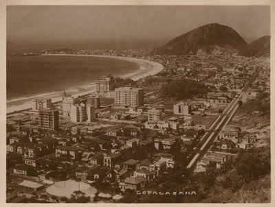 Copacabana, Rio de Janeiro (photo n/b) - Brazilian Photographer