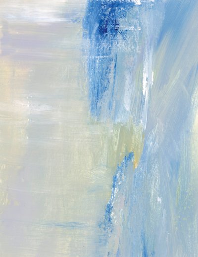 Traits abstraits bleu pâle - Breanna Megan Studio