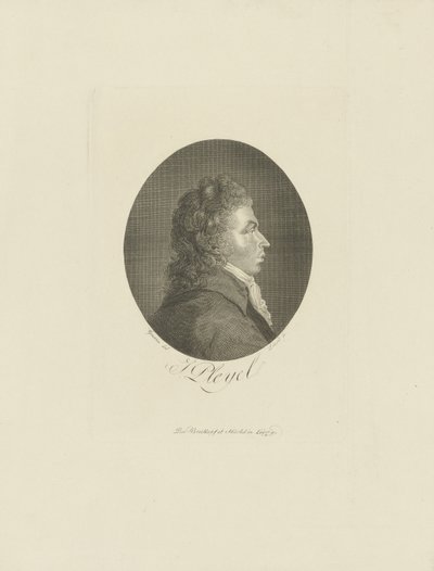 Portrait du compositeur Ignace Pleyel 1757-1831, vers 1800 - Breitkopf and Härtel