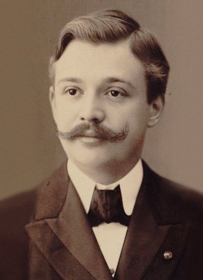 Portrait du violoniste et compositeur Henri Marteau 1874-1934 - Breslau . Photo studio N. Raschkow