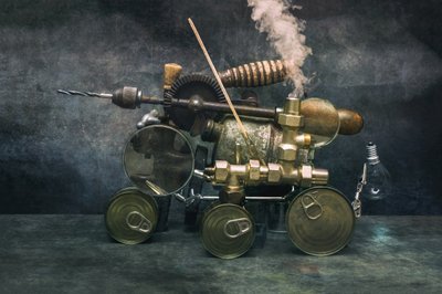 Invention steampunk - Brig Barkow