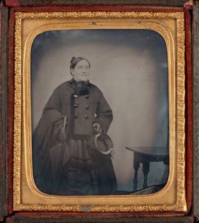 Portrait de femme, c. 1860 (photo) - British Photographer