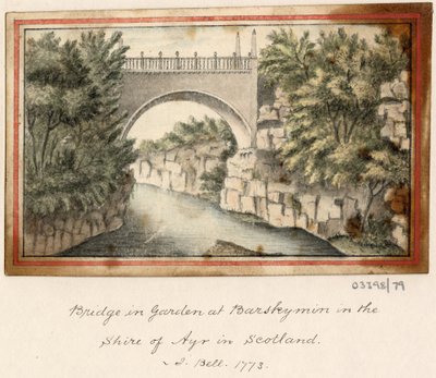 Une série de croquis, vues en Grande-Bretagne, sur le continent et en Amérique 1772-1778 - British School