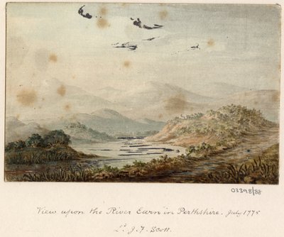 Une série de croquis, vues en Grande-Bretagne, sur le Continent et en Amérique 1772-1778 - British School