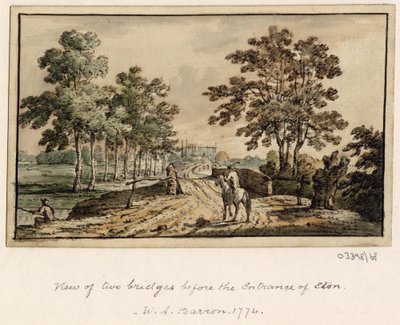 Une série de croquis, vues en Grande-Bretagne, sur le Continent et en Amérique 1772-1778 - British School