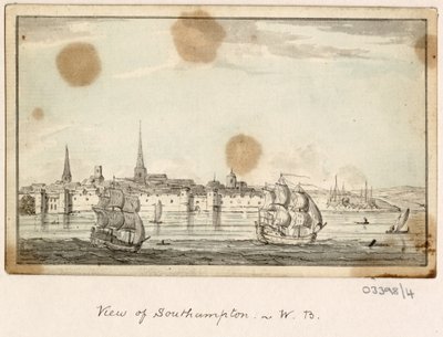 Une série de croquis, vues en Grande-Bretagne, sur le Continent et en Amérique 1772-1778 - British School